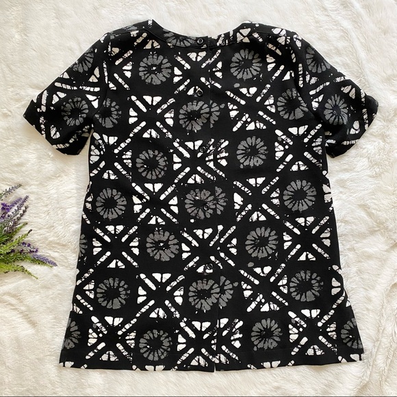 MADEWELL Industry Button Back Batik Top - Picture 9 of 10